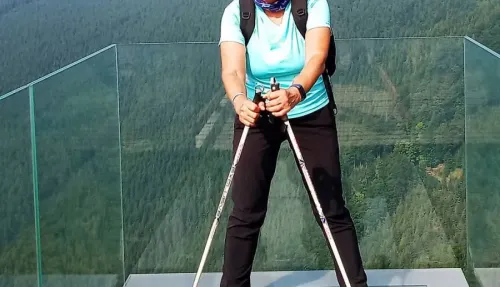 Nordic walking výšlap Beskydy - Radhošť- stezka Valaška