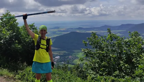 Nordic Walking na Milešovku - královnu Českého středohoří.