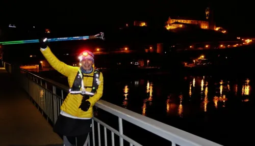 Mělník - vánoční večerní Nordic Walking výšlap s čelovkami a světýlky