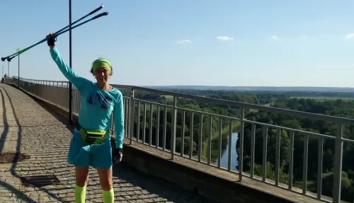 Nordic Walking výšlap podél Labe - Mělník - Štěpán - Obříství