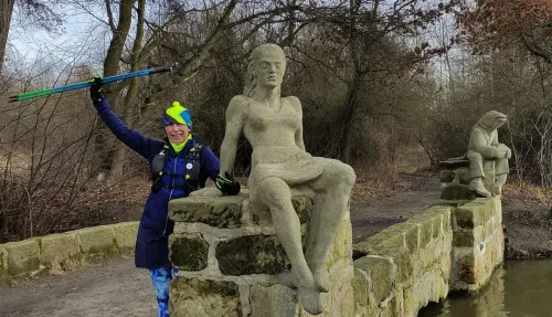 Zahrádky u České Lípy – Nordic Walking výšlap kolem Holanských rybníků a setkání s hastrmanem.