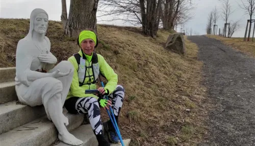 Ostrava, Petřkovice - Nordic Walking výšlap za Svatým Františkem