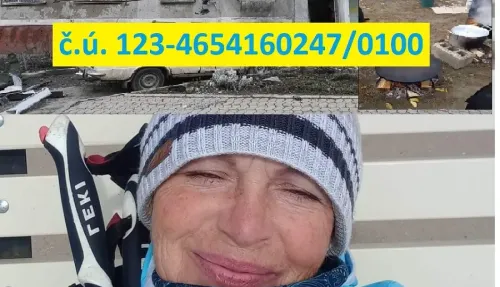 Finanční sbírka na Nordic Walking hole pro Taťánu z Mariupolu