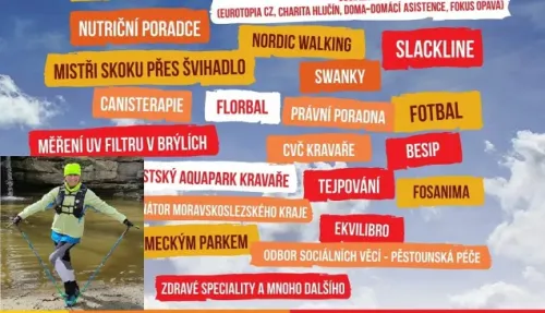 Kravaře, zámecký park –Nordic walking sportovně – ZDARMA