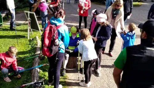 Skalka Ostrava - Nordic Walking pro rodiče s dětmi