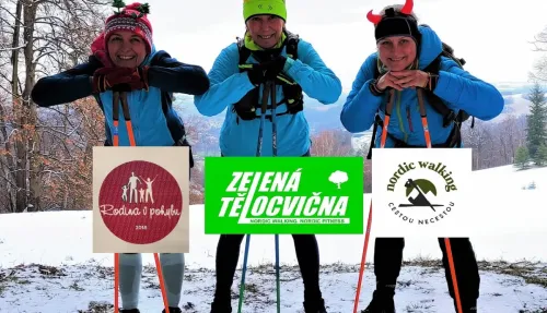 OSTRAVA!!! podivuhodná - předvánoční Nordic Walking setkání.