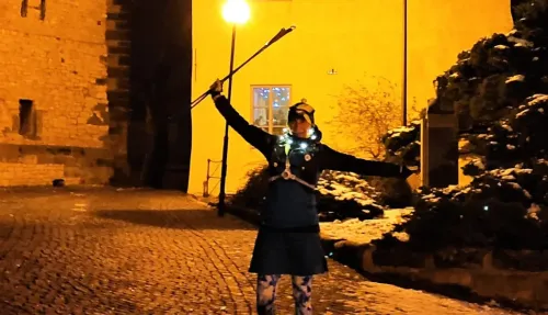 Mělník - vánoční Nordic Walking se světýlky