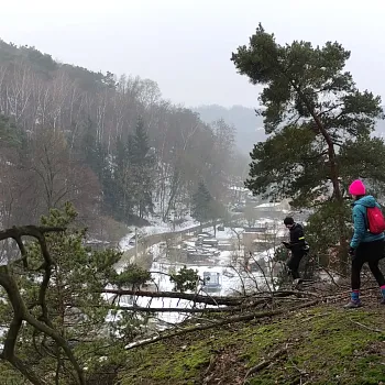 Lhotka u Mělníka - Nordic Walking výšlap za humny