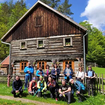 Kokořínsko - Nordic Walking Dobřeň, Vidim, skalní stůl na konec