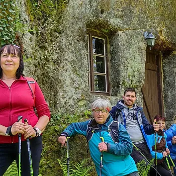 Kokořínsko - Nordic Walking Dobřeň, Vidim, skalní stůl na konec