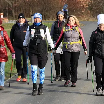 Mělník - Nordic Walking kolem Baraby - 1.12.2019