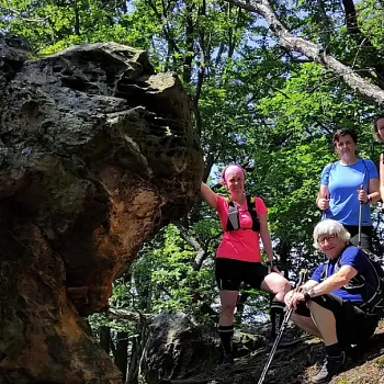 Kokořínsko - střezivojický Nordic Walking výšlap za kamennými růžemi