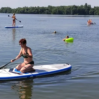 Nordic Walking v háji. V Háji ve Slezsku.