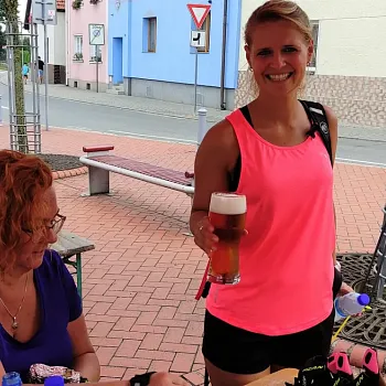 Nordic Walking v háji. V Háji ve Slezsku.