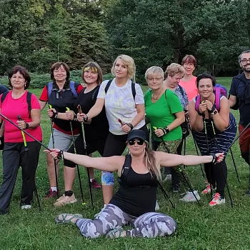 Nordic Walking kurz v Mohelnici - na focení čas není