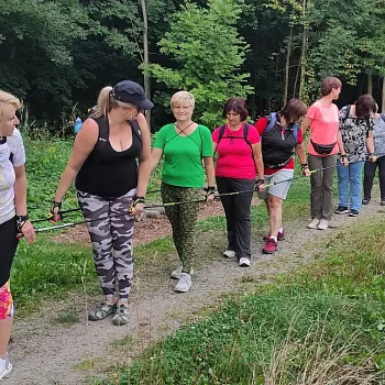 Nordic Walking kurz v Mohelnici - na focení čas není