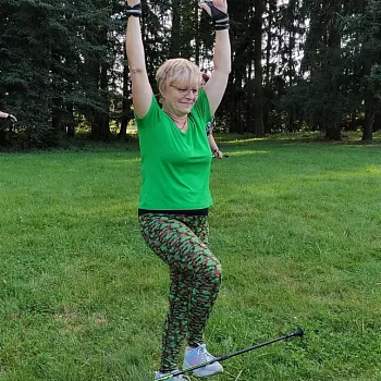 Nordic Walking kurz v Mohelnici - na focení čas není