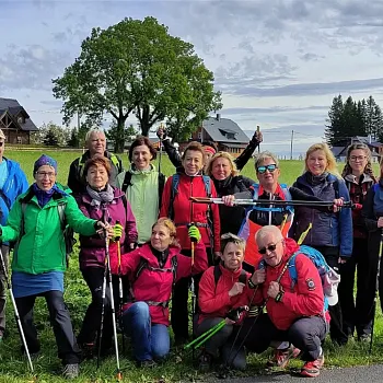Zlatohorsko. Tři dny Nordic Walking na severu.