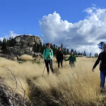 Zlatohorsko. Tři dny Nordic Walking na severu.