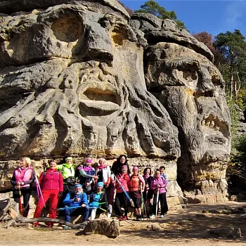 Nordic Walking víkendovka U Báby Šubrový, v srdci Kokořínského dolu