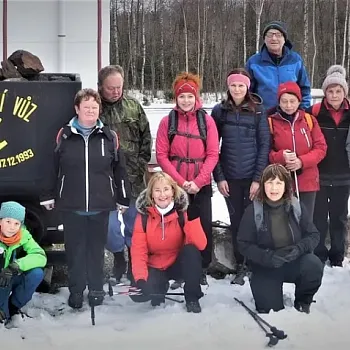 Silvestr walking Zlaté Hory 2019