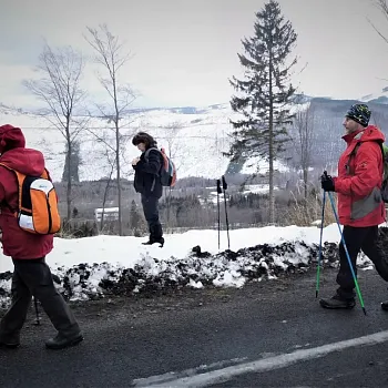 Silvestr walking Zlaté Hory 2019