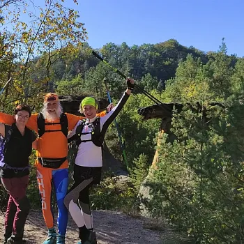 Nordic Walking víkendovka U Báby Šubrový, v srdci Kokořínského dolu