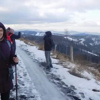 Silvestr walking Zlaté Hory 2019