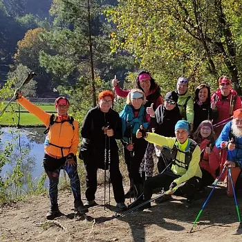 Nordic Walking víkendovka U Báby Šubrový, v srdci Kokořínského dolu