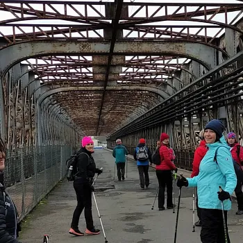 Nordic Walking listopad 2021 u Vltavy