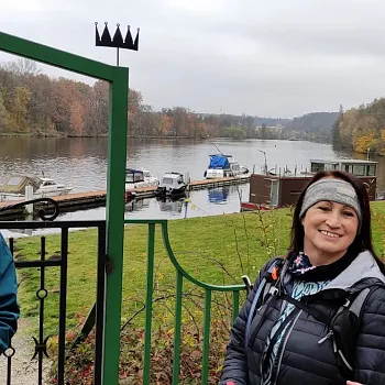 Nordic Walking listopad 2021 u Vltavy