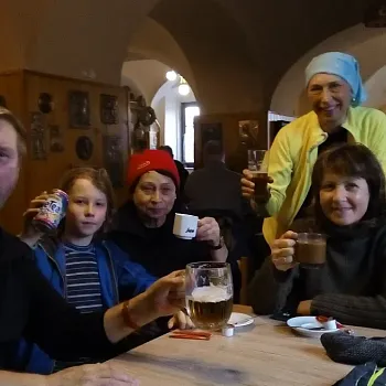 Silvestr walking Zlaté Hory 2019