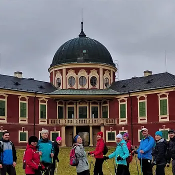 Nordic Walking listopad 2021 u Vltavy