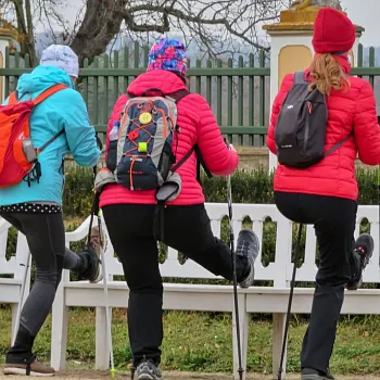 Nordic Walking listopad 2021 u Vltavy
