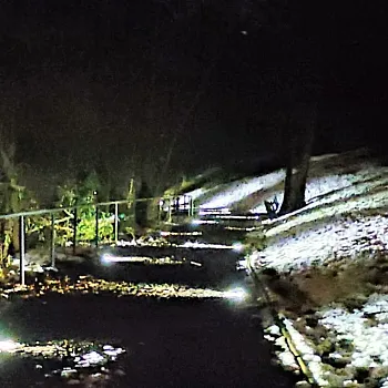 Večerní předvánoční Nordic Walking na Mělníku a pod Mělníkem.