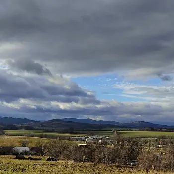 Zlaté Hory - pošmourný Silvestr 2021 i nadějné vyhlídky