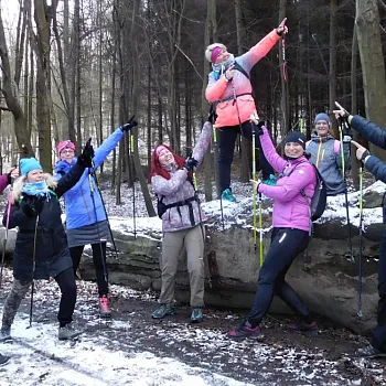 Ostrava - Nordic Walking kolem Plesné 5. ledna 2020