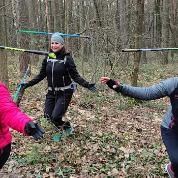 Mělník, Chloumek - zaostřeno na techniku Nordic Walking a hlavně na blbinky