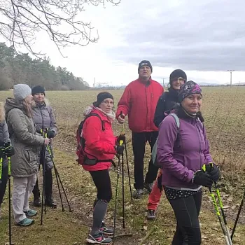 Mělník, Chloumek - zaostřeno na techniku Nordic Walking a hlavně na blbinky