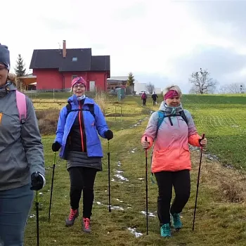 Ostrava - Nordic Walking kolem Plesné 5. ledna 2020