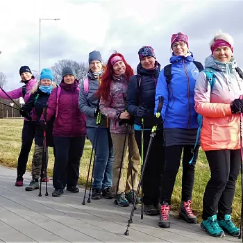 Ostrava - Nordic Walking kolem Plesné 5. ledna 2020