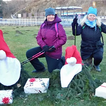 Ostrava - Nordic Walking kolem Plesné 5. ledna 2020