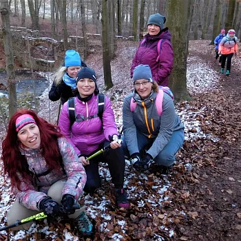 Ostrava - Nordic Walking kolem Plesné 5. ledna 2020