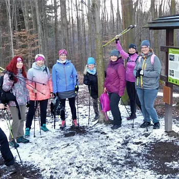 Ostrava - Nordic Walking kolem Plesné 5. ledna 2020
