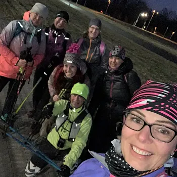 Ostrava - Nordic Walking kolem Plesné 5. ledna 2020