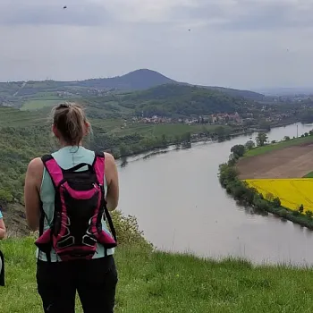 Víkendovka České středohoří, den první - Porta Bohemica a další krásy