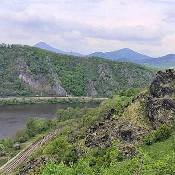 Víkendovka České středohoří, den první - Porta Bohemica a další krásy