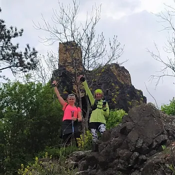 Víkendovka České středohoří, den první - Porta Bohemica a další krásy