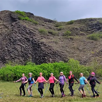 Víkendovka České středohoří, den první - Porta Bohemica a další krásy