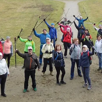 Veltruský zámecký park - Nordic Walking u hraběte Chotka - 11.1.2020